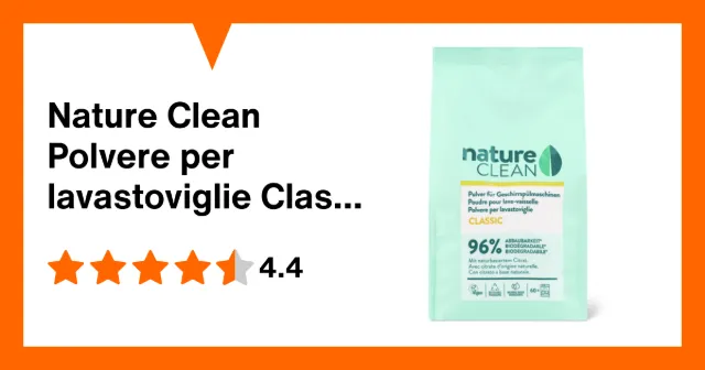 Image du produit Nature Clean Polvere per lavastoviglie Classic
