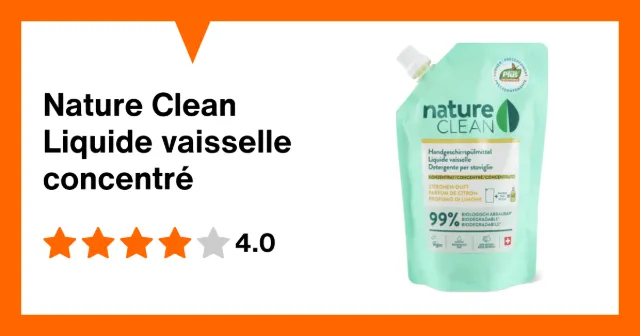 Image du produit Nature Clean Liquide vaisselle concentré