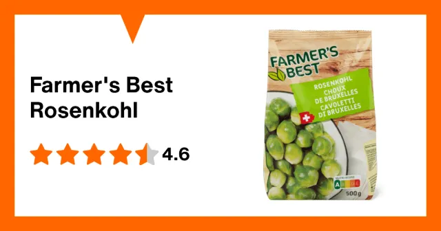 Produktbild zu Farmer's Best Rosenkohl