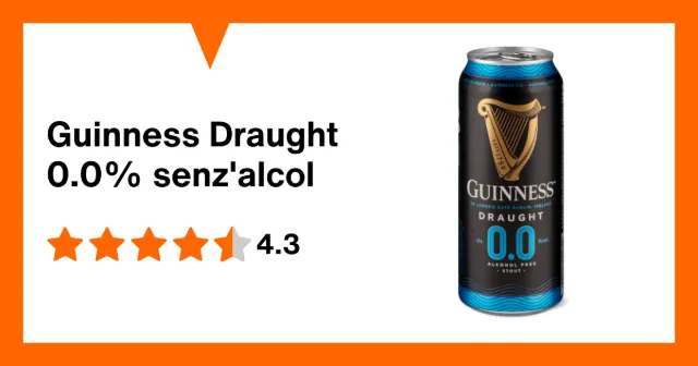 Immagine del prodotto Guinness Draught 0.0% senz'alcol