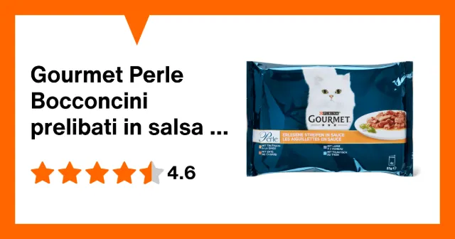 Image du produit Gourmet Perle Bocconcini prelibati in salsa con tacchino, anatra, agnello e tonno