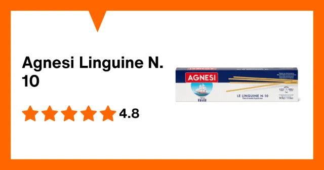 Immagine del prodotto Agnesi Linguine N. 10