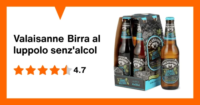 Produktbild zu Valaisanne Birra al luppolo senz'alcol