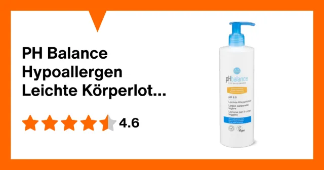 Immagine del prodotto PH Balance Hypoallergen Leichte Körperlotion