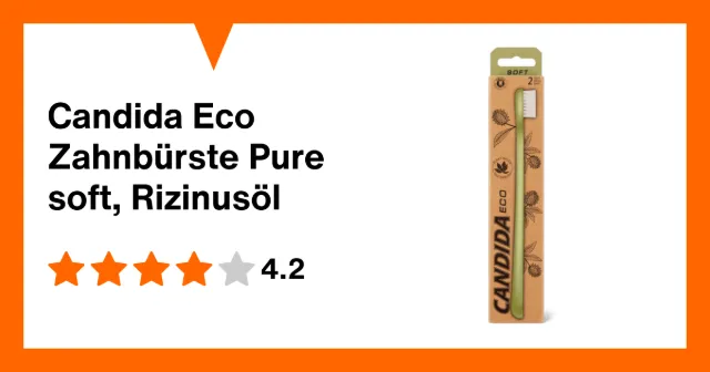 Image du produit Candida Eco Zahnbürste Pure soft, Rizinusöl