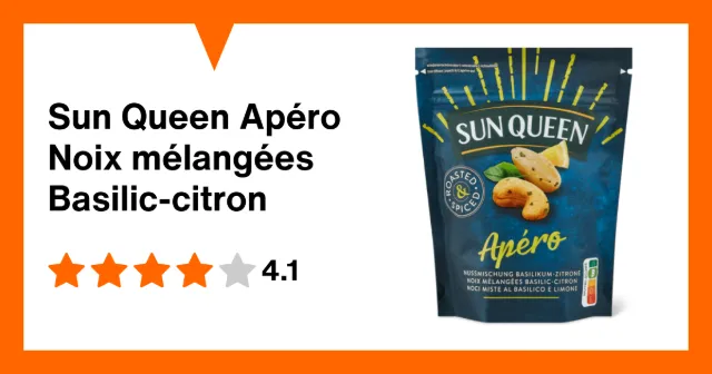 Produktbild zu Sun Queen Apéro Noix mélangées Basilic-citron