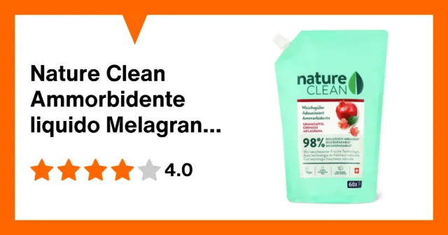 Immagine del prodotto Nature Clean Ammorbidente liquido Melagrana, refill