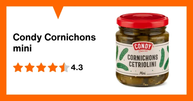 Immagine del prodotto Condy Cornichons mini
