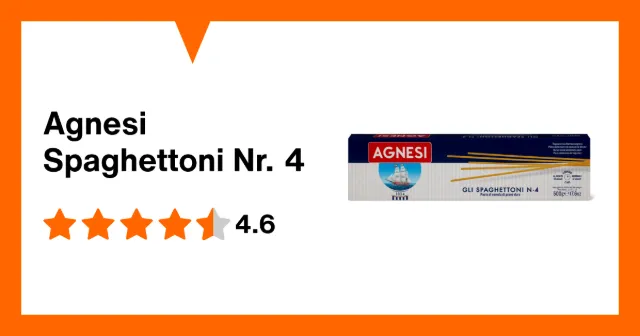 Produktbild zu Agnesi Spaghettoni Nr. 4