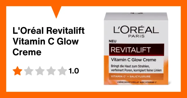 Image du produit L'Oréal Revitalift Vitamin C Glow Creme
