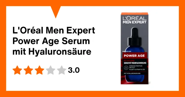 Immagine del prodotto L'Oréal Men Expert Power Age Serum mit Hyaluronsäure