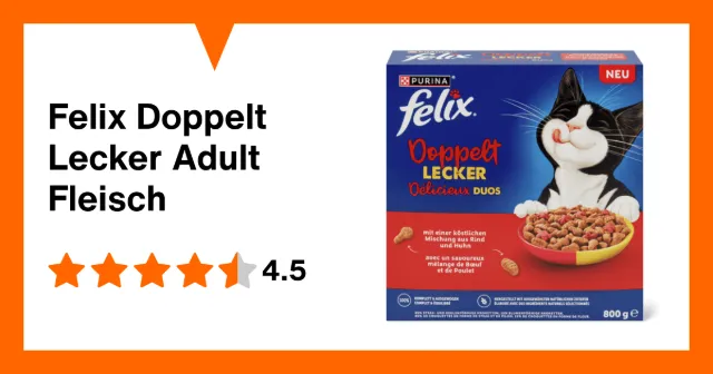 Immagine del prodotto Felix Doppelt Lecker Adult Fleisch