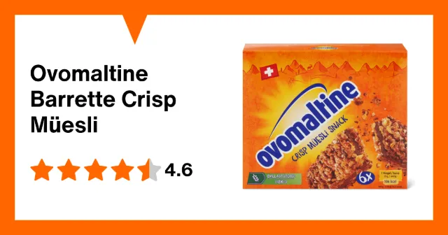 Image du produit Ovomaltine Barrette Crisp Müesli