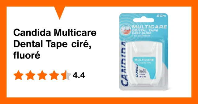 Produktbild zu Candida Multicare Dental Tape ciré, fluoré