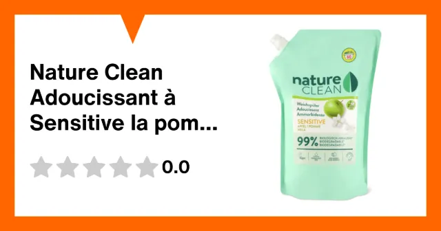 Immagine del prodotto Nature Clean Adoucissant à Sensitive la pomme