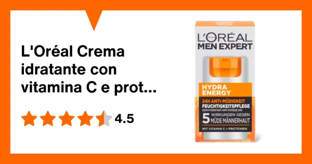 Image du produit L'Oréal Crema idratante con vitamina C e proteine