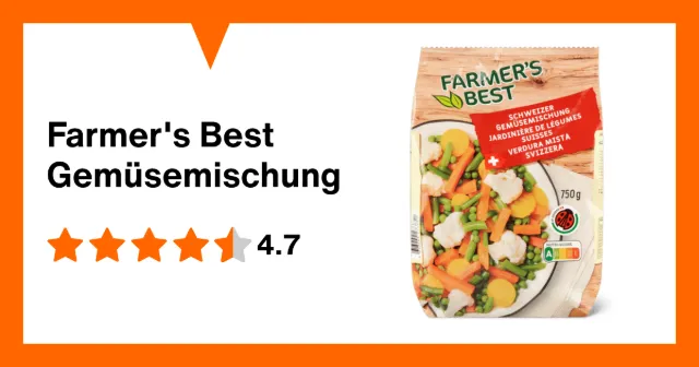 Produktbild zu Farmer's Best Gemüsemischung