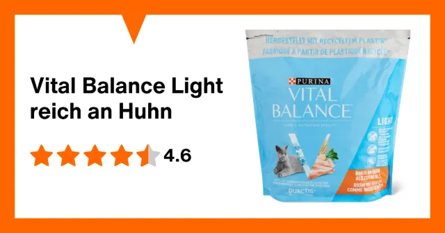 Produktbild zu Vital Balance Light reich an Huhn