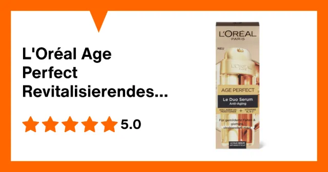 Image du produit L'Oréal Age Perfect Revitalisierendes Duo Serum