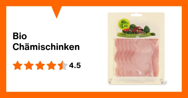 Produktbild zu Bio Chämischinken