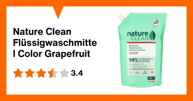 Image du produit Nature Clean Flüssigwaschmittel Color Grapefruit