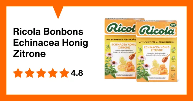Image du produit Ricola Bonbons Échinacée miel citron