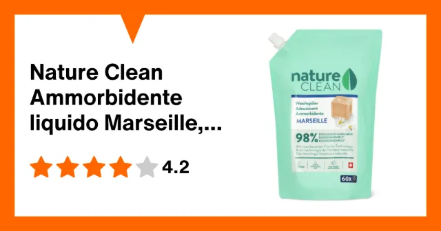 Immagine del prodotto Nature Clean Ammorbidente liquido Marseille, refill