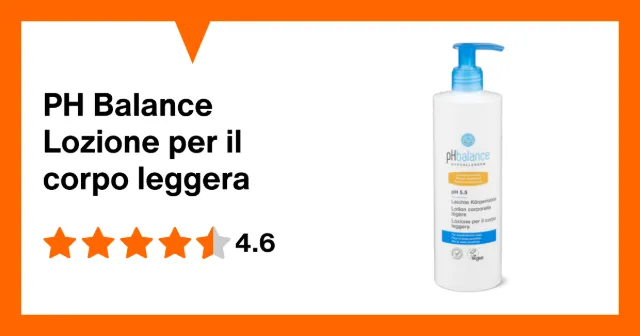 Immagine del prodotto PH Balance Lozione per il corpo leggera