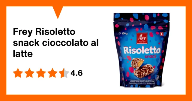 Image du produit Frey Risoletto snack cioccolato al latte
