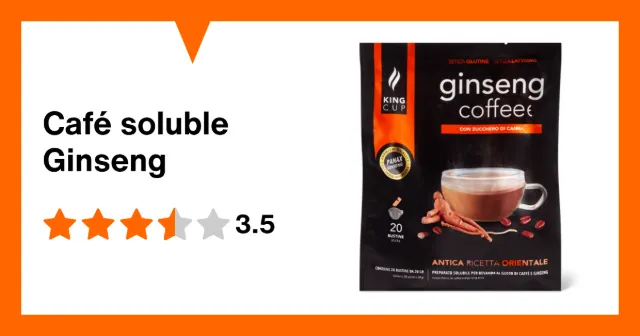 Image du produit Café soluble Ginseng
