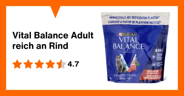 Produktbild zu Vital Balance Adult reich an Rind