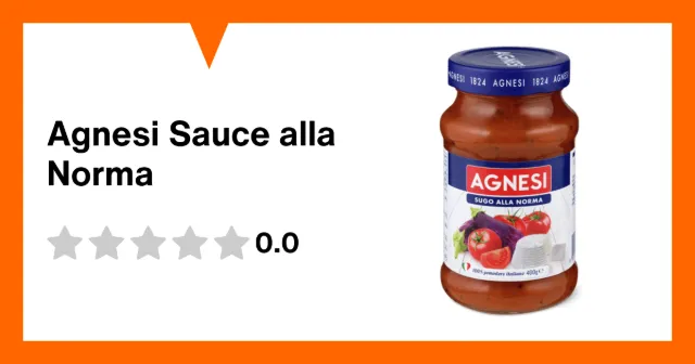 Image du produit Agnesi Sauce alla Norma
