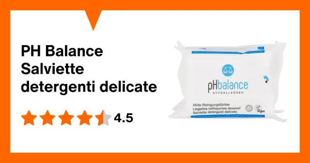 Immagine del prodotto PH Balance Salviette detergenti delicate