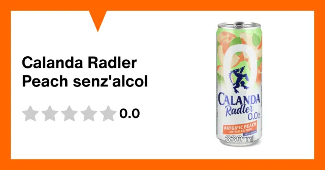 Image du produit Calanda Radler Peach senz'alcol