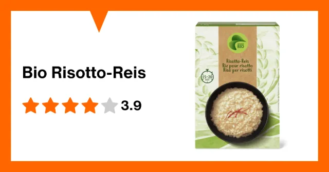 Produktbild zu Bio Risotto-Reis
