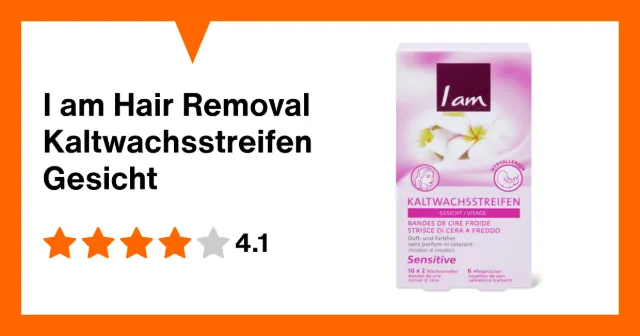 Image du produit I am Hair Removal Kaltwachsstreifen Gesicht