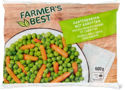 Image du produit Farmer's Best Piselli dell'orto con carote