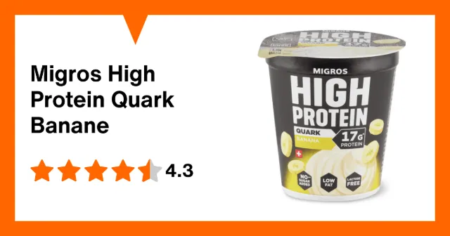 Immagine del prodotto Migros High Protein Quark Banane