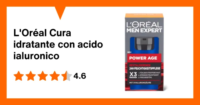 Image du produit L'Oréal Cura idratante con acido ialuronico