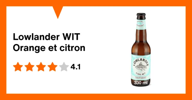 Image du produit Lowlander WIT Orange et citron