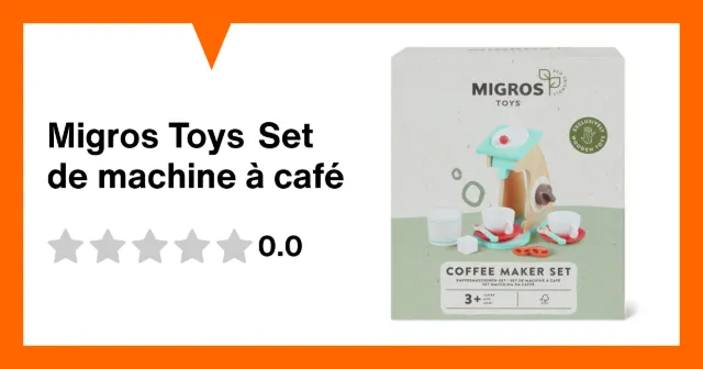 Immagine del prodotto Migros Toys Set de machine à café