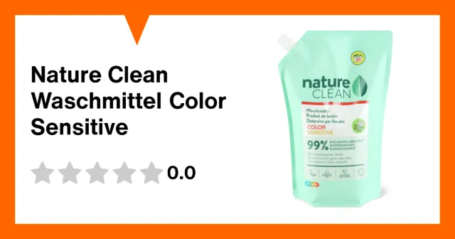 Image du produit Nature Clean Waschmittel Color Sensitive