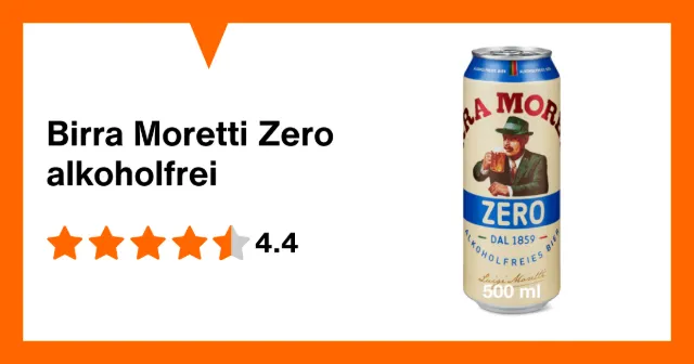 Image du produit Birra Moretti Zéro sans alcool