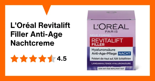 Image du produit L'Oréal Revitalift Filler Anti-Age Nachtcreme