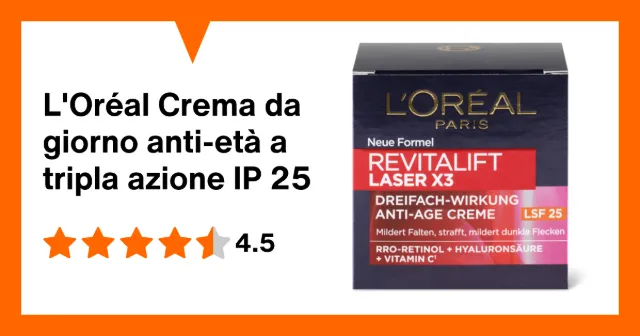 Immagine del prodotto L'Oréal Crema da giorno anti-età a tripla azione IP 25