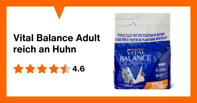 Produktbild zu Vital Balance Adult reich an Huhn