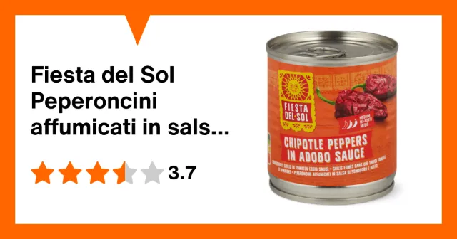 Immagine del prodotto Fiesta del Sol Peperoncini affumicati in salsa di pomodoro e aceto medio