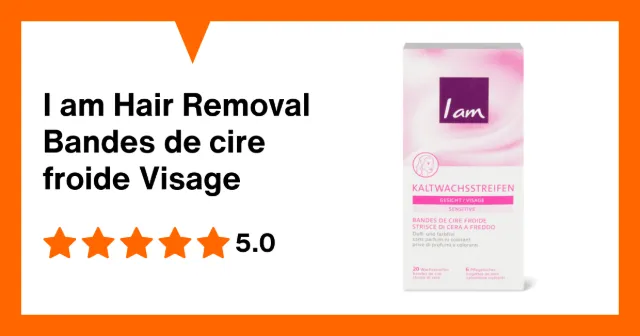 Image du produit I am Hair Removal Bandes de cire froide Visage