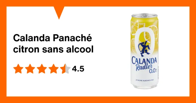 Image du produit Calanda Panaché citron sans alcool