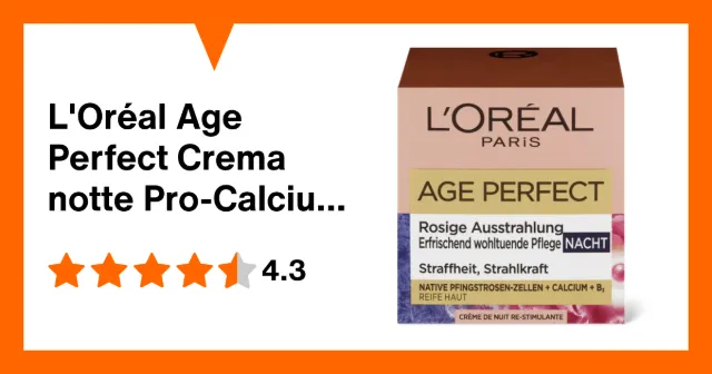 Immagine del prodotto L'Oréal Age Perfect Crema notte Pro-Calcium Rosé